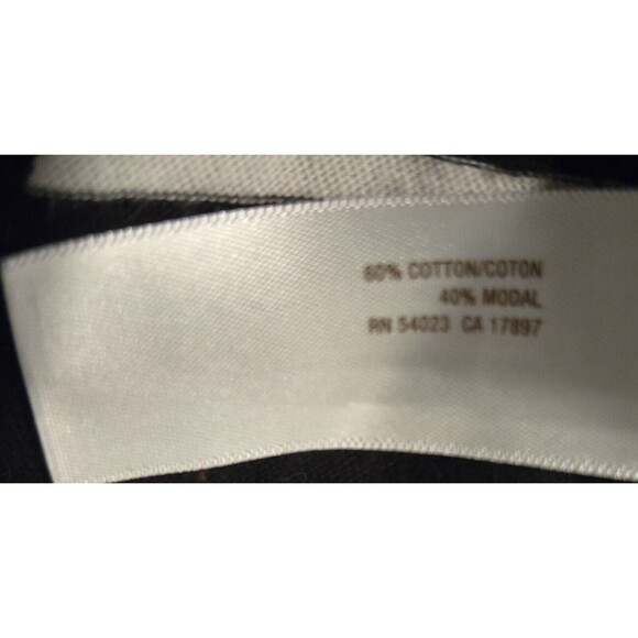 Old Navy womens small black‎ and white Striped 3/4 Sleeve loose - Picture 5 of 5